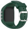 KINOEHOO Ersatzarmband kompatibel mit Polar A300 Edelstahl Armband Weiche Silikon Uhrenarmbänder.(Armeegrün)