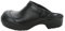 Bubble Store Zuecos de seguridad con puntera reforzada de acero, plantilla lavable, antiestática, suela de poliuretano con absorción de golpes, Negro , 43 EU