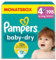 Pampers Baby-Dry Größe 4+, 198 Windeln, 10kg-15kg, Bis zu 100% Auslaufschutz & Komfort die ganze Nacht