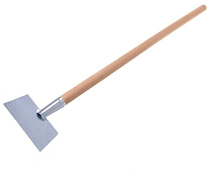 Aqbau® Eisstößer mit stiel Verzinkt 20cm Scharfer Eishacker für Schnee EIS
