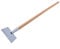 Aqbau® Eisstößer mit stiel Verzinkt 20cm Scharfer Eishacker für Schnee EIS