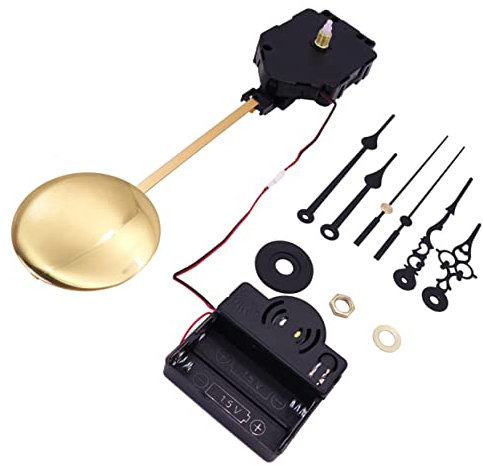DOITOOL 1 Satz Glockenspiel Oszillierende Bewegung Alle Uhrwerk Uhrwerke Mit Glockenspiel Uhrmotorwerk Trigger Uhr Bewegung Wanduhrwerk Selber Bauen DIY-Uhr Metall Große Uhr Elektronisch