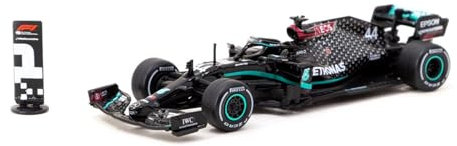 Tarmac Works LEWIS HAMILTON Modellino Auto F1 Formula 1 AMG W11 EQ Performance - vincitore British GP 2020 - Global64 - scala 1:64-8cm