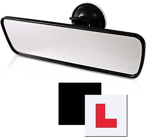 Rear View Mirror Set - Fully Magnetic, 360° Rotatable Blind Spot Mirror for Car, SUV, CRV, Vans