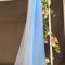 20m x 160cm Soft Tüllstoff,Tüll Stoffe zum Nähen,Netzstoff Dekostoff Drapierstoff für Arbor Hochzeit Vorhang Hochzeitsbogen Freihanddeko Querbehang Gardine Torbogen Zeremonie Party Dekor,Blau