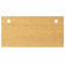 SKM Schreibtischplatte 110x55x4 cm Bambus,17,45 KG,352763,Color: Braun
