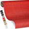 Leder kunstleder selbstklebend, 80 x 200cm leder reparatur set, Leder Reparatur Kit für Möbel, Sofa, Autositze, Taschen, Leder Reparatur und Renovierung(Rot)