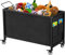 Ardier 100L große Kinder-Spielzeugkiste mit Rädern, Spielzeugtruhe Aufbewahrungs-Organizer für Kleinkinder, Jungen, Mädchen, Spielzeug-Aufbewahrungsbehälter für Stofftiere, Spielzimmer, Schlafzimmer