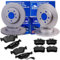 ATE Bremsscheiben + CERAMIC Beläge vorne + hinten für Octavia 3 5E RS