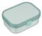 Mepal - Lunchbox Campus - Bento Lunchbox für Kinder - Brotdose mit Bento-Fach & Gabel - Meal Prep Box mit Clip-Verschluss - BPA-frei & Spülmaschinenfest - 750 ml - Cool mint