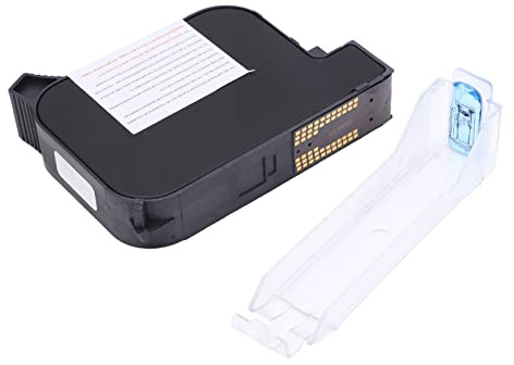 Brrnoo Imprimante Portable à Jet d'encre – Pistolet d'impression sans Fil, Compatible avec Cartouche de Rechange Standard, Idéal pour Étiquetage Logistique, Marquage Industriel et Usage