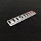 Für Nismo Auto Emblem car Sticker Badge Aufkleber Schild alu aus Metall 120x26mm