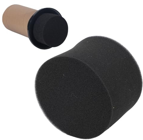 EIMSOAH Speaker Port Tube Sponge Foam, Speaker Box Sponge, Replacement Parts Components 110mm Dia 80mm Height, for Box Cabinet Ports