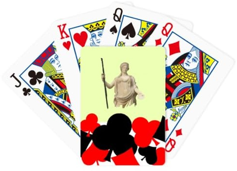 no/no Ehe Fruchtbarkeit Göttin Griechenland Symbol Poker Spielkarte Klassisches Spiel
