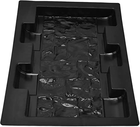 KUIDAMOS Stampo per Pietra Miliare, Durevole Creatore di Blocchi di Cemento per la Decorazione del Percorso del Giardino, 38 X 28 Cm
