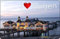 Cadora Magnetschild Kühlschrankmagnet I Love Rügen VI