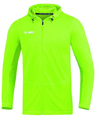 JAKO Run 2.0 Kapuzenjacke Kids Gruen, 164 Kinder