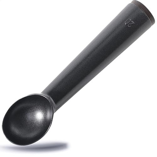 Gastronette Eisportionierer Eislöffel Eiskugelformer Eiskugel Portionierer Eisdipper lang Kugeleis Eiskelle Löffel für Speiseeis Ice Dipper Scooper warming liquid inside 1/20 Volumen Warme Hand