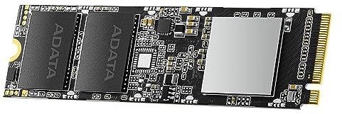 ADATA XPG SX8100 3D NAND NVMe Gen3x4 PCIe M.2 2280 Solid State Drive R/W 3500/3000MB/s SSD 256GB, schwarz
