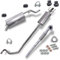 ATEC Germany Auspuff Schalldämpfer Set 1x Abgasrohr vorne, 1x Mittelschalldämpfer, 1x Endschalldämpfer, mit Montagematerial, Kompatibel mit OPEL CORSA D (S07)
