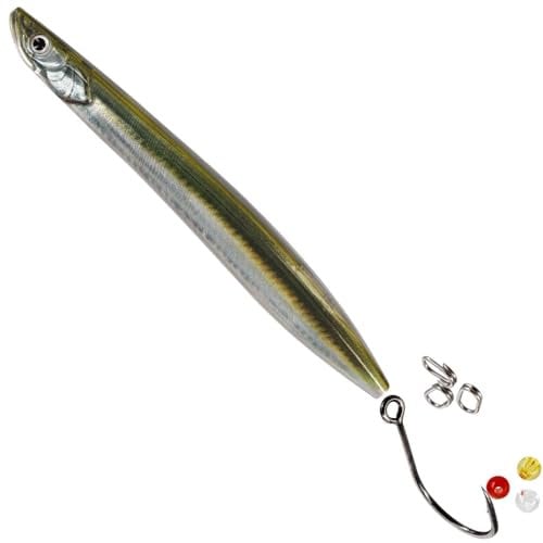 Westin Sandy Inline 9,5cm 14g - Inliner Meerforellenblinker, Farbe:Real Sandeel