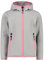 CMP - Kid G-Jacke mit fester Kapuze, Kreide-Pfirsich, 140