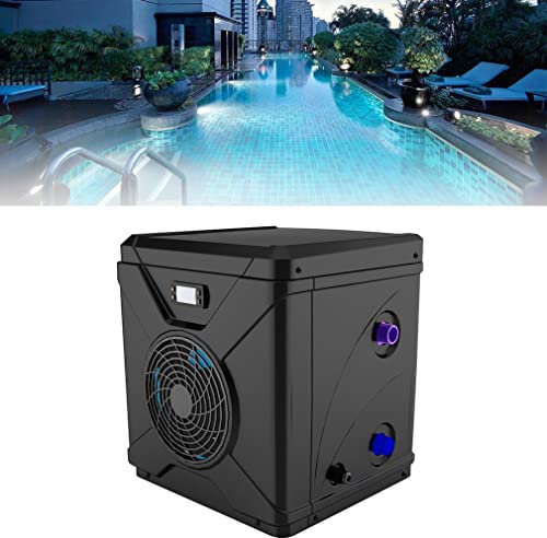 Schwimmbad-Wärmepumpe, elektrischer Warmwasserbereiter, Schwimmbad-SPA-Heizung, Digitalanzeige, Schwimmbad-Thermostat für Schwimmbad, anwendbares Schwimmbad ≤ 15 m³