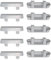 fiXte 10 x Window Drainage Cover Caps Weep Hole Covers for UPVC Windows RAL 9010 White