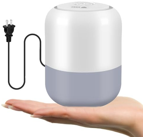 ACAETYT Bomba de aire eléctrica para bolsas de almacenamiento al vacío, bomba de vacío portátil para varias bolsas selladoras al vacío, compacta, material ABS, salida de aire de 1.57 pulgadas