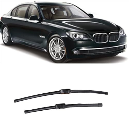 26+18 Auto Scheibenwischer Vorne, für BMW 7 Series F01 F02 F03 F04 2008-2015 Set Wischer Wischblätter Vorne Frontscheibe Scheibenwischer Auto Accessoire