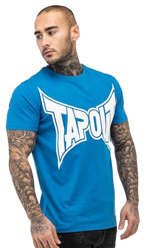 Tapout Herren T-Shirt Normale Passform Logo Tee
