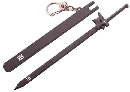 flowereyes Anime Sword Art Online Anhänger SAO Schlüsselanhänger Manga Kazuto Kirigaya Sword Key Ring