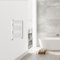 AICAIT Scaldasalviette Termoarredo Bagno in Acciaio al Carbonio 800x600mm Radiatore Termoarredo Idraulico Calorifero Termosifone Bianco