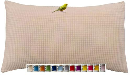 Kissen Bezug 60x80，2er Set Kissenhülle 50x50，Kopfkissenbezug 40x60，Couch Kissenbezug 60x60 40x40，Sofa Kissenbezüge 30x50，Dekokissen Bezug，Pillowcase 50x70，Pillow Cover 45x45，Sofakissen Beige(12-9,60x8