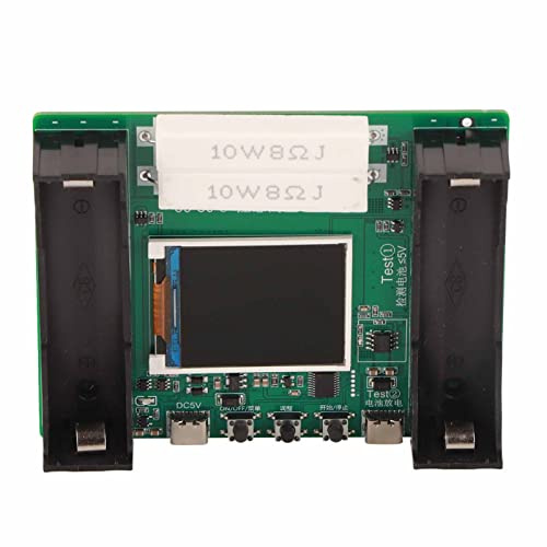Testeur de Résistance Interne de Batterie, Modes d'affichage LCD de 1,77 Pouces, Testeur de capacité de Batterie au Lithium Réglable, DC5V, Accessoires Professionnels