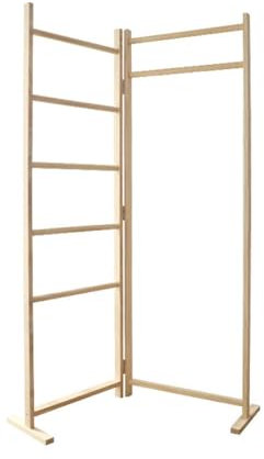 VEXDOSLE Portemanteau sur pied Style Simple conception pliable au sol ménage cintre salon portemanteau balcon chambre mobile porte-vêtements Armoire d'intérieur sur pied