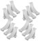 OSALADI 12pcs Metal Freezer Hook Clips for Refrigerator Fridge Door Shelf Replacement
