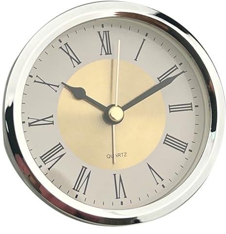 Aboiled Quartz Movement Accessory DIY Clock Insert Battery Powered Mechanism 89MM Diameter Precise Reliable