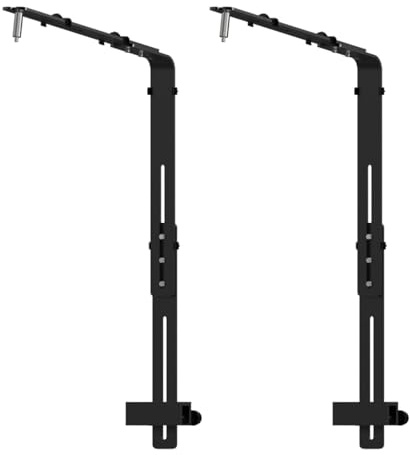 Geavonyg 2pcs Adjustable Aquariums Light Mounting Bracket Stable Hanging Fixing Clamps For Fishtanks Lighting Aquariums Stand