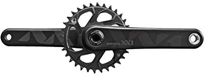 Sram XX1 Eagle Kettenradgarnitur Schwarz,Gold Einheitsgröße