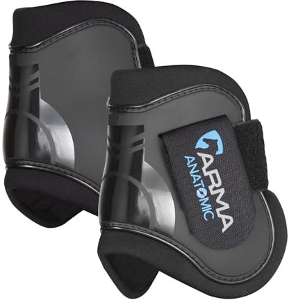 Shires ARMA Fetlock Boots Cob/Full Size Black/Black