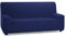 Martina Home Tunez elastischer Sofabezug, Stoff, Blau (Marineblau), 3-Sitzer (170 bis 220 cm)