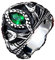 ZMY Home Aragorn Ring von Barahir Männer Cosplay Schmuck Edelstahlringe (10)