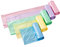 Colour Bin Liners, Strong Trash Bin Bag, Small Waste Basket Bags, Unscented Plastic Garbage Bags Suitabl For Bathroom Kitchen Living Room Office 5 Rolls 150 Counts