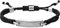 Skagen Herrenarmband aus Edelstahl und Nylon mit Schieberverschluss