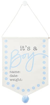 Mud Pie New Baby Announcement Sign, Boy
