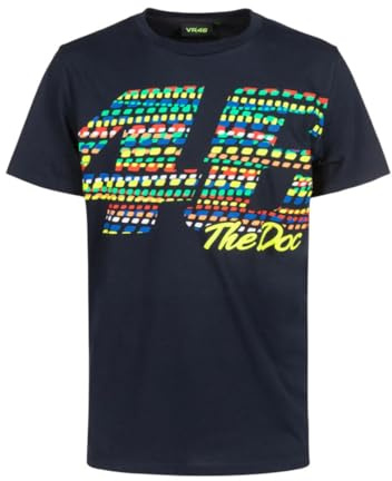 Valentino Rossi Unisex Valentino Rossi Heritage Shirt (1er Pack)