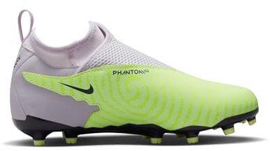 NIKE Phantom Soccer Shoe, Barely Volt Gridiron Barely Gr, 3.5 UK Child