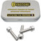 Vis Btr M4 x 16mm : Boite 30 Pcs Vis CHC Inox Tete Ronde | Visserie Inox pour Rondelle Ecrous Metal | Vis 6 Pans Creux Tete Cylindrique Acier A2 Anti-Rouille - DIN 912 | Boite Rangement Vis PROTORX