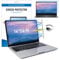LAMA Anti Blaulichtfilter für 14 Zoll Laptop, Blaulicht blockierende Displayschutzfolie, Anti Blue Screen Protector Anti UV/Blendschutz/Augenschutz, Universal Bildschirmfilter 16:9 (310 x 174 mm)